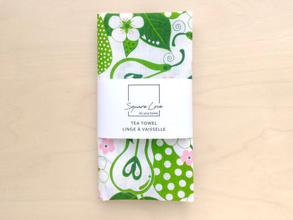 Pears Linen Blend Tea Towel