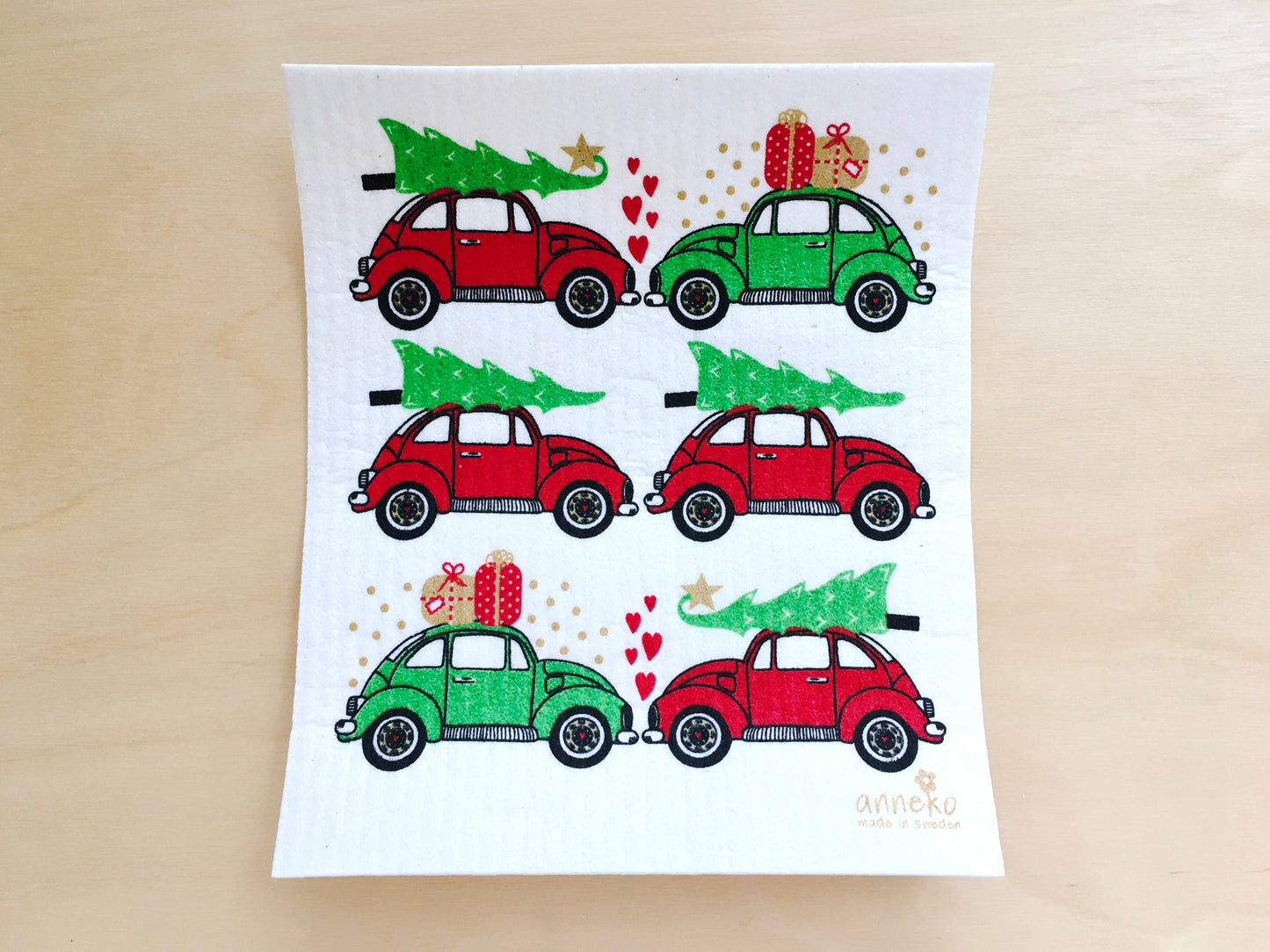 Holiday Buggies Swedish Dishcloth