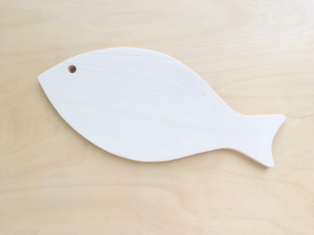 Wooden Fish Board