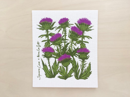 Thistle Swedish Dishcloth