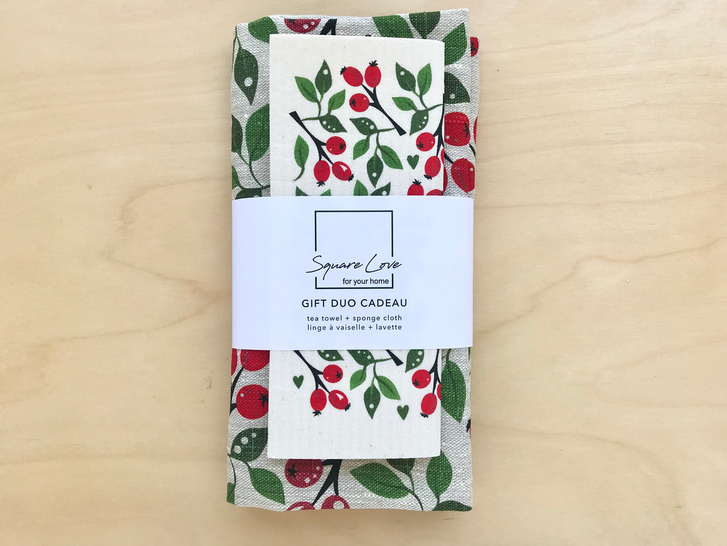 Rose Hip Gift Duo | 100% Linen