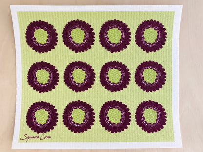 Fleurs Md Swedish Dishcloth 25x30 cm