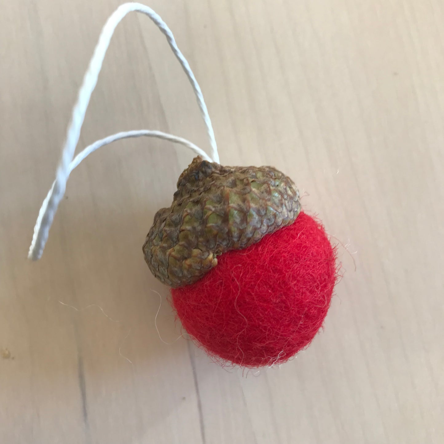 Felt Acorn Ornament (12 MINIMUM)