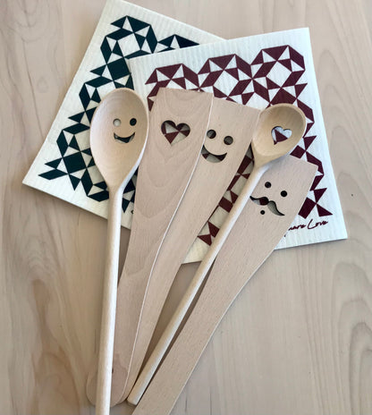 Wooden Heart Spoon