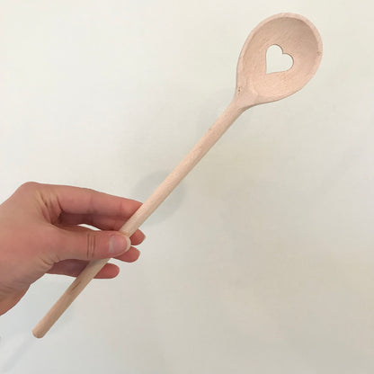 Wooden Heart Spoon