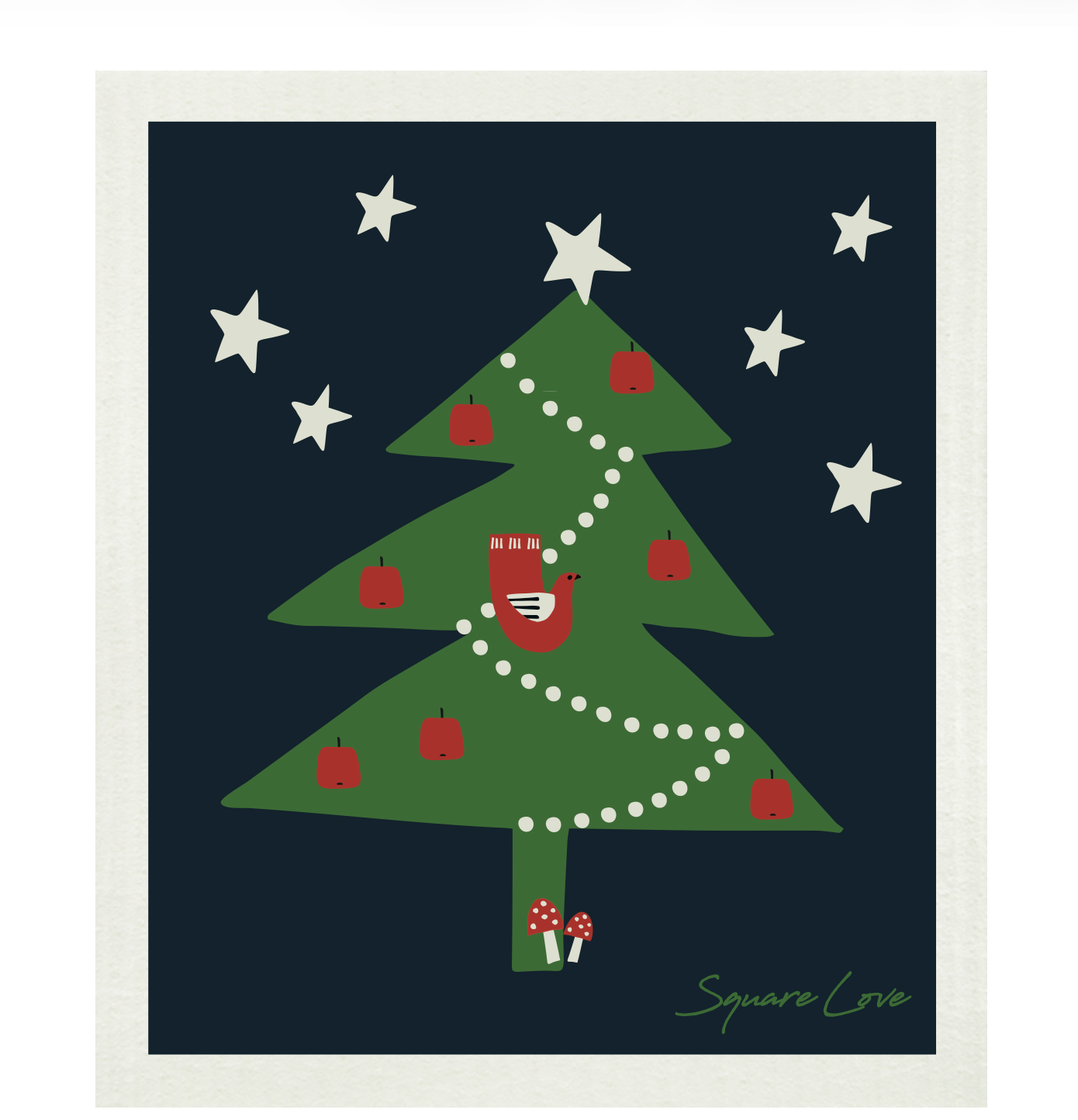 Noel Swedish Dishcloth