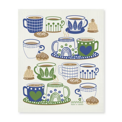 Fika Swedish Dishcloth