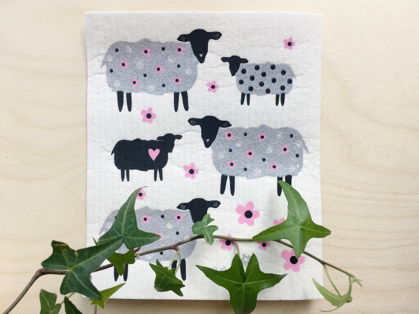 Sheep Swedish Dishcloth