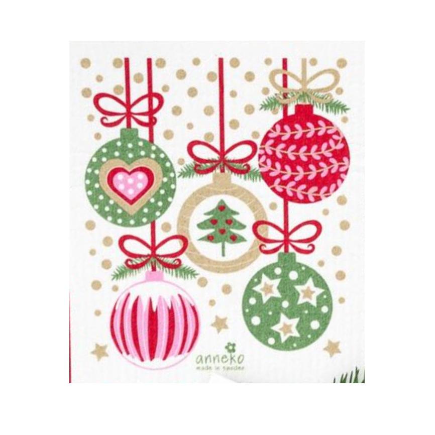 Baubles Swedish Dishcloth