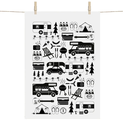 Camping Linen Blend Tea Towel