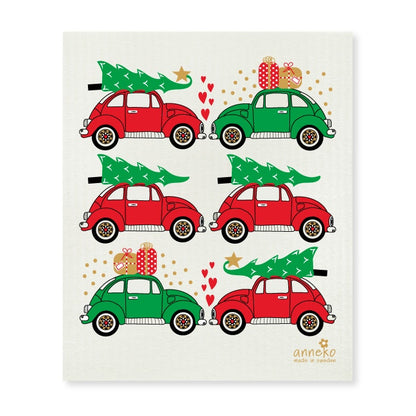 Holiday Buggies Swedish Dishcloth